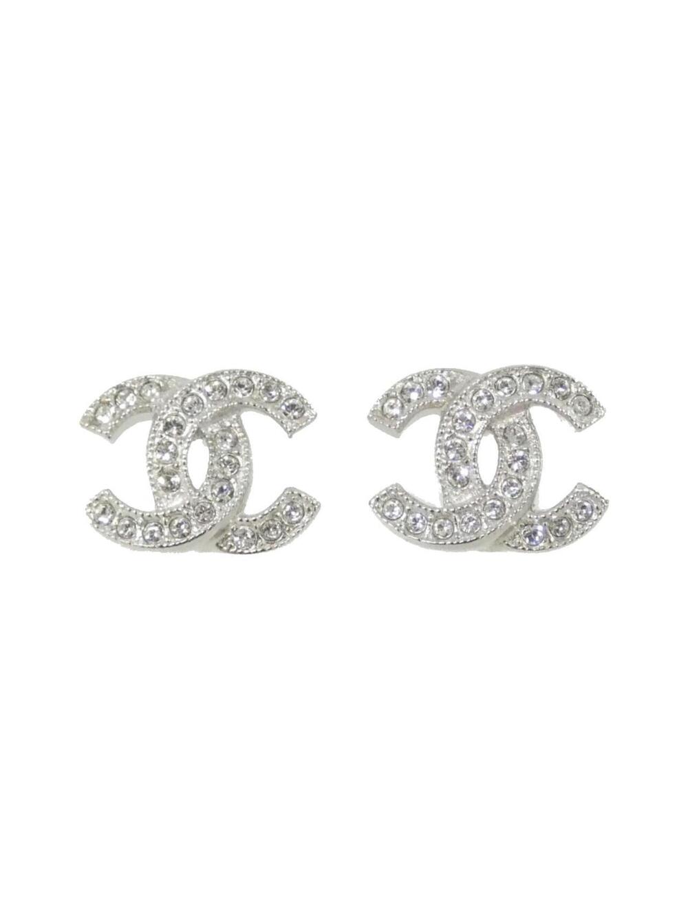 Chanel Earrings Silver-Tone Metal #371466C99B